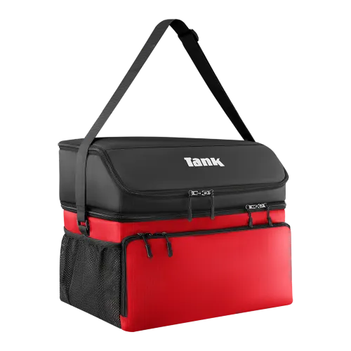 Insulated Thermal Bag 30 L Red & Black