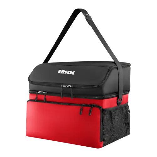 Insulated Thermal Bag 30 L Red & Black