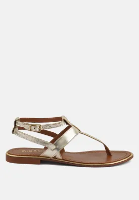 Irene Flat Thong Sandals