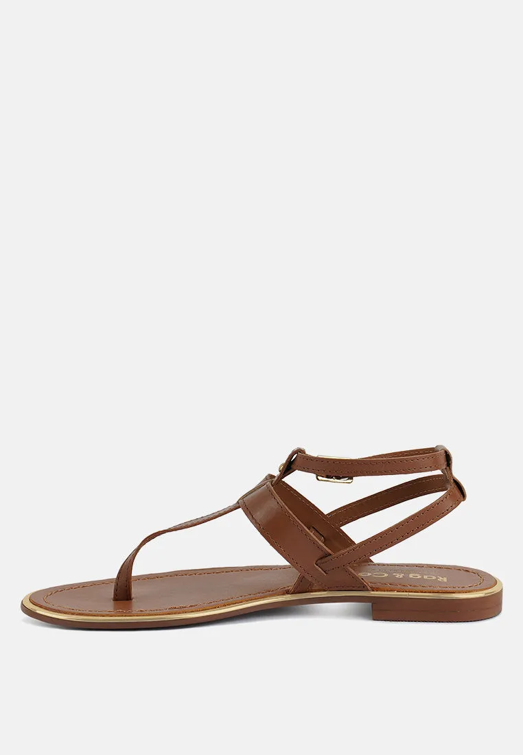 Irene Flat Thong Sandals