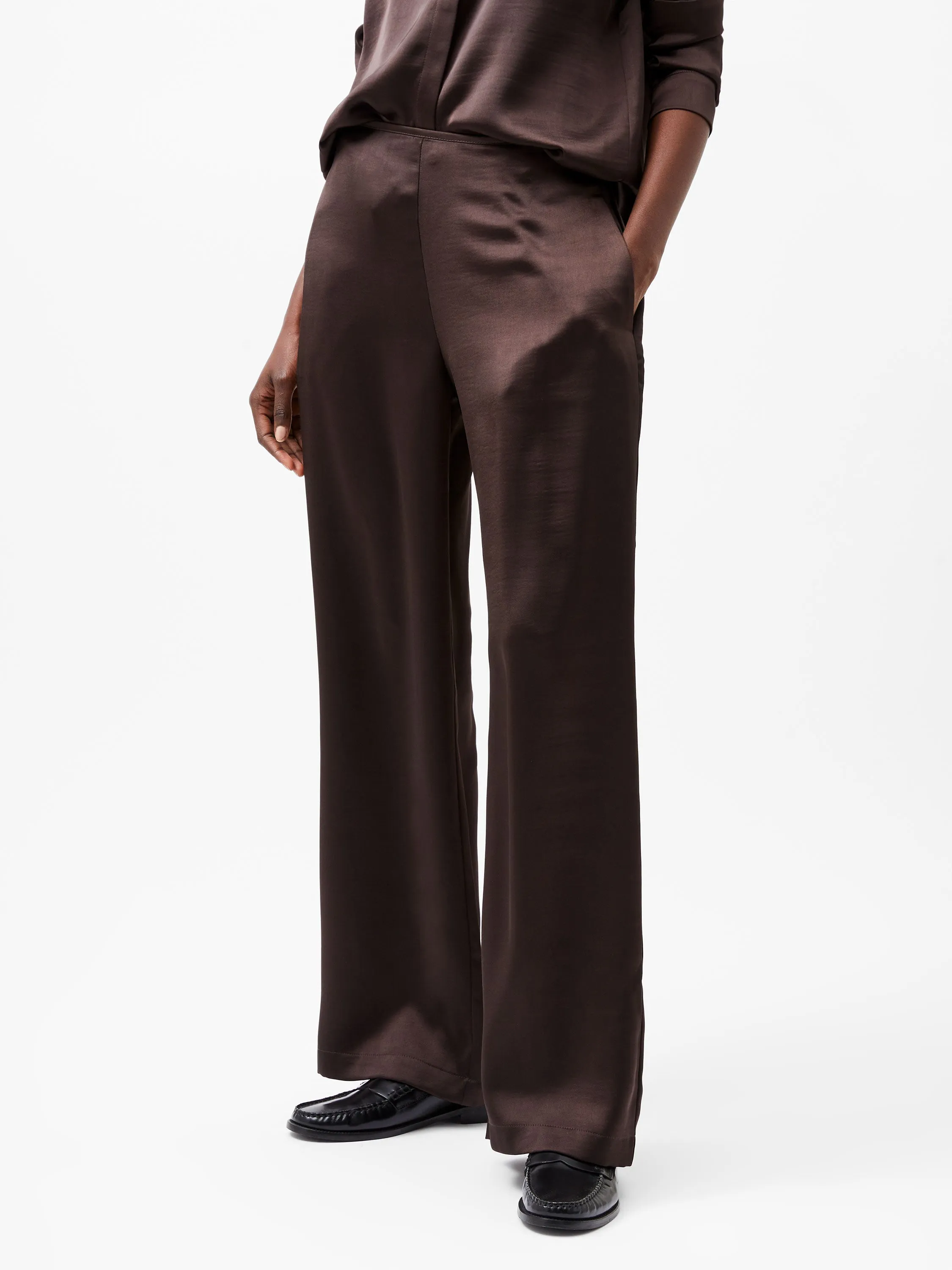 Irina Satin Trousers