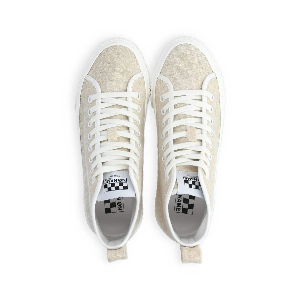 Iron Mid Side Sponge Latte Hi Sneakers