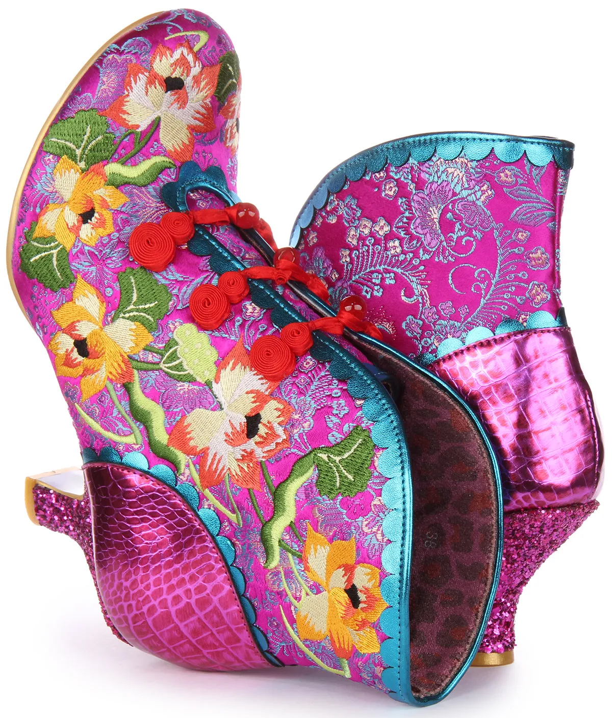 Irregular Choice Lotus Eater In Pink Multi For Women