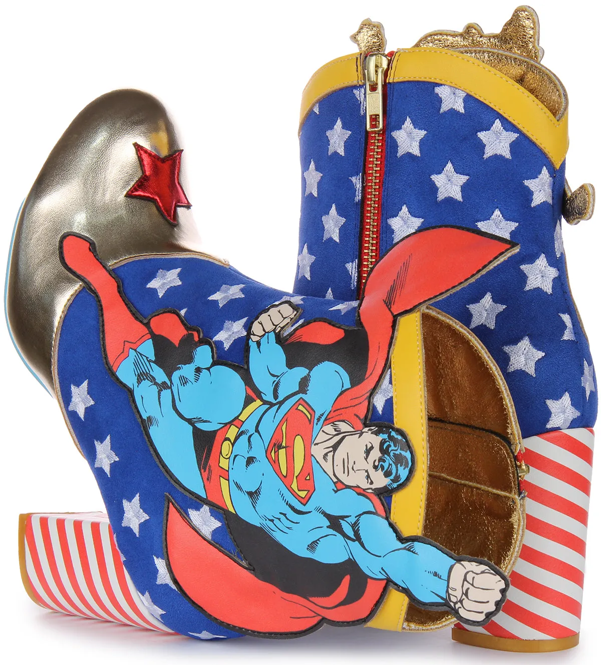 Irregular Choice Stronger Together In Wonderwomen X Superman