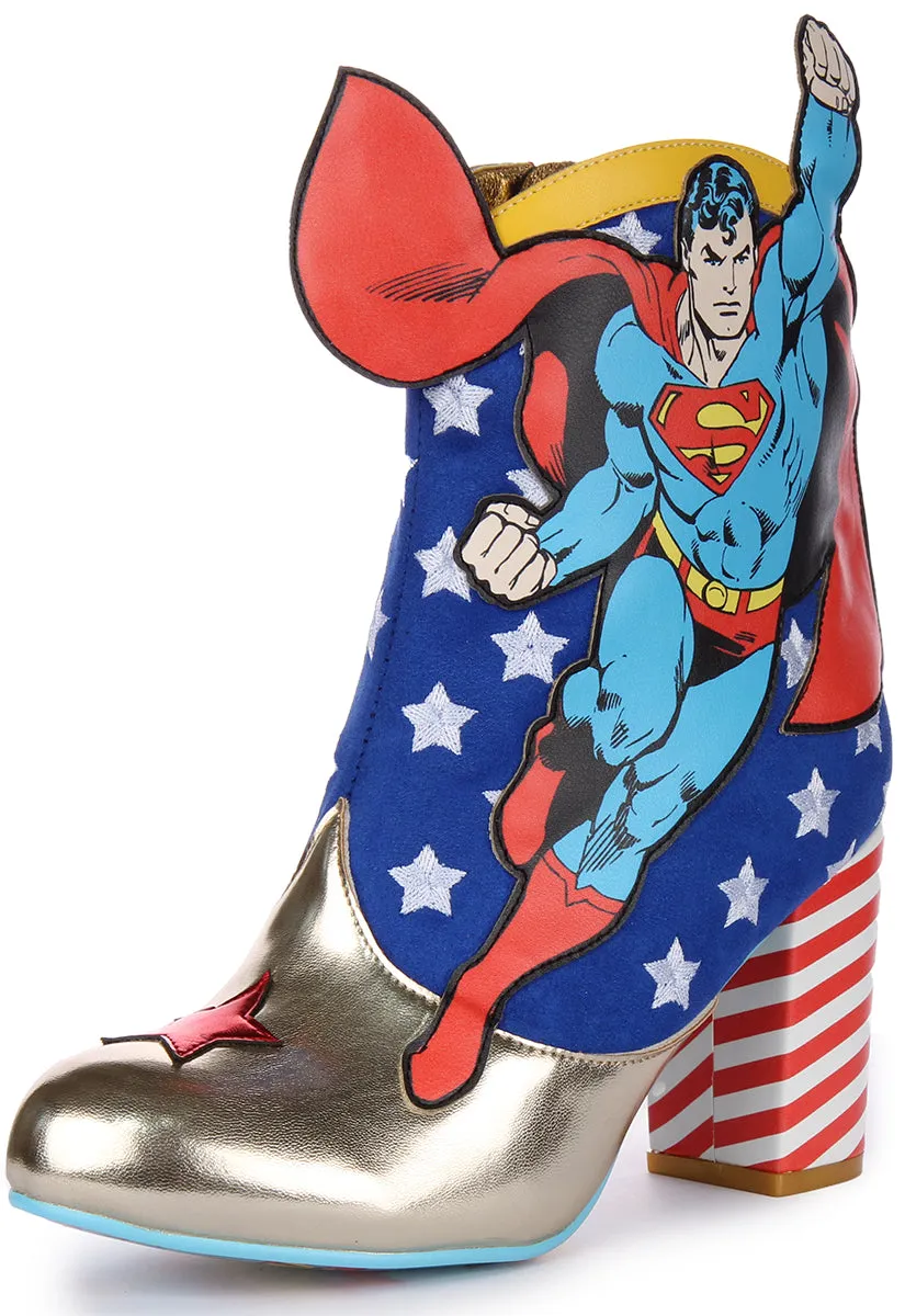 Irregular Choice Stronger Together In Wonderwomen X Superman