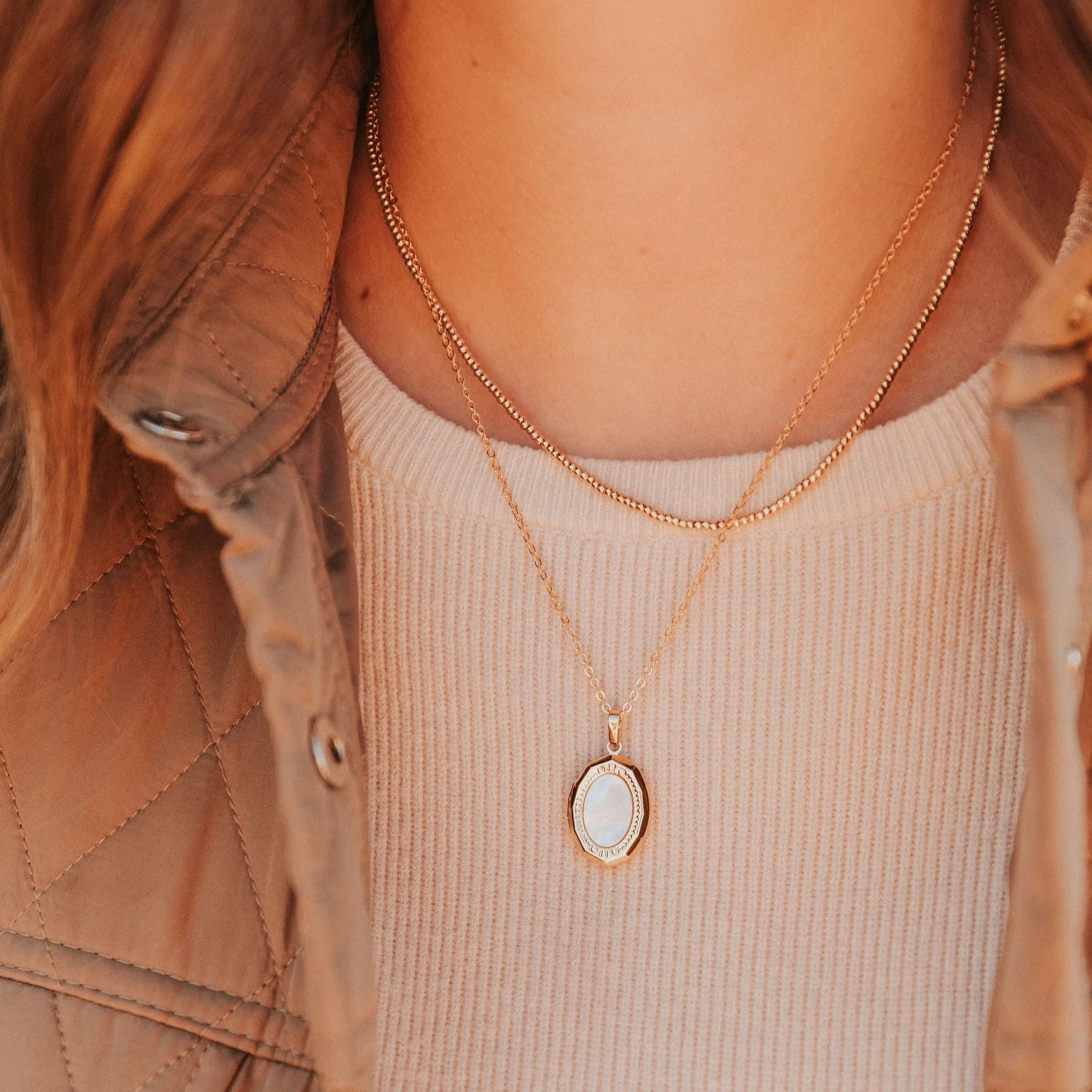 Isabelle Locket Necklace