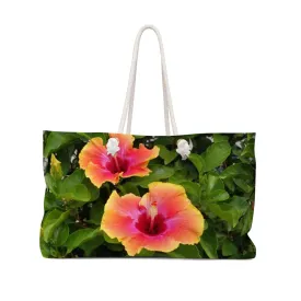 Island Style Hibiscus Weekender Bag by Lola