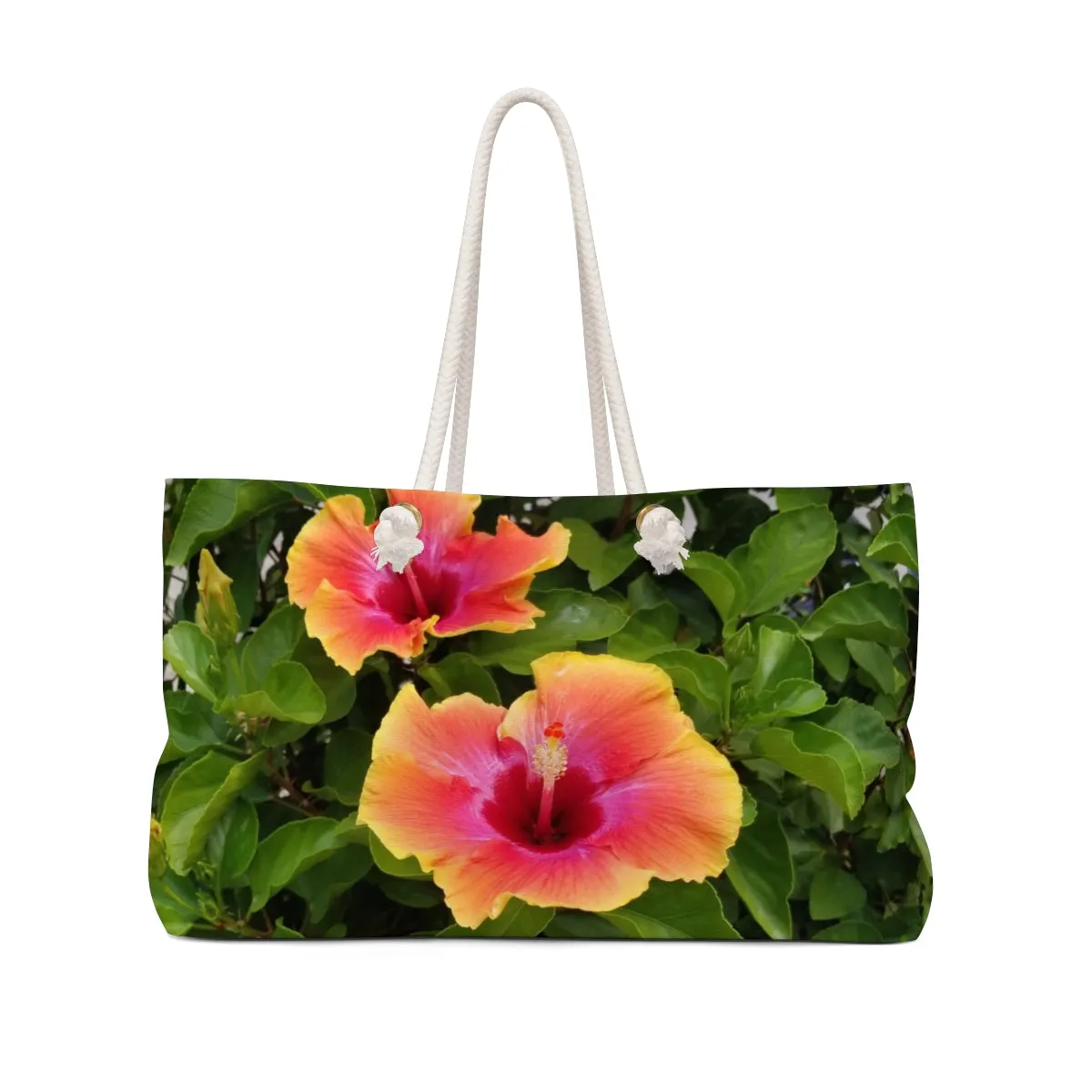 Island Style Hibiscus Weekender Bag by Lola