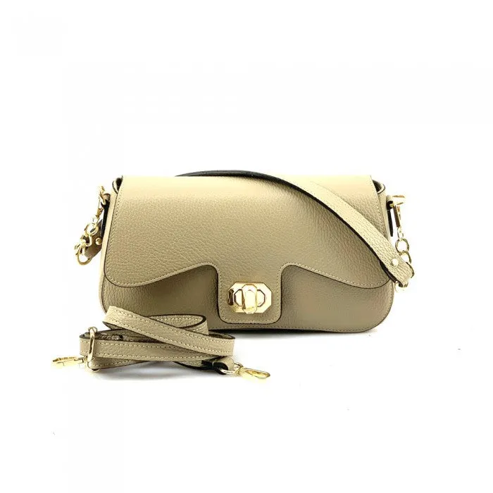 Italian Leather Handbag-Fatima