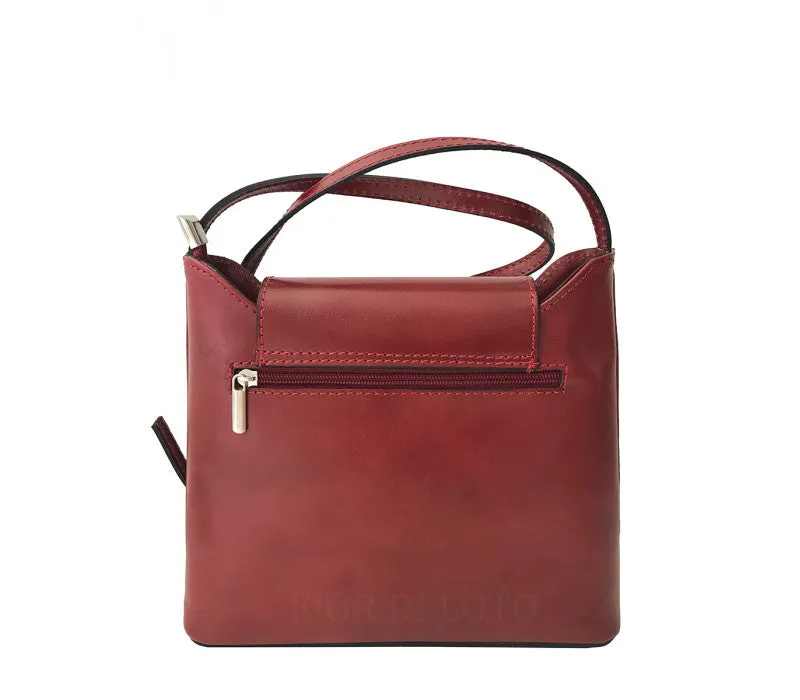 Italian Leather Shoulder Bag-Graziana