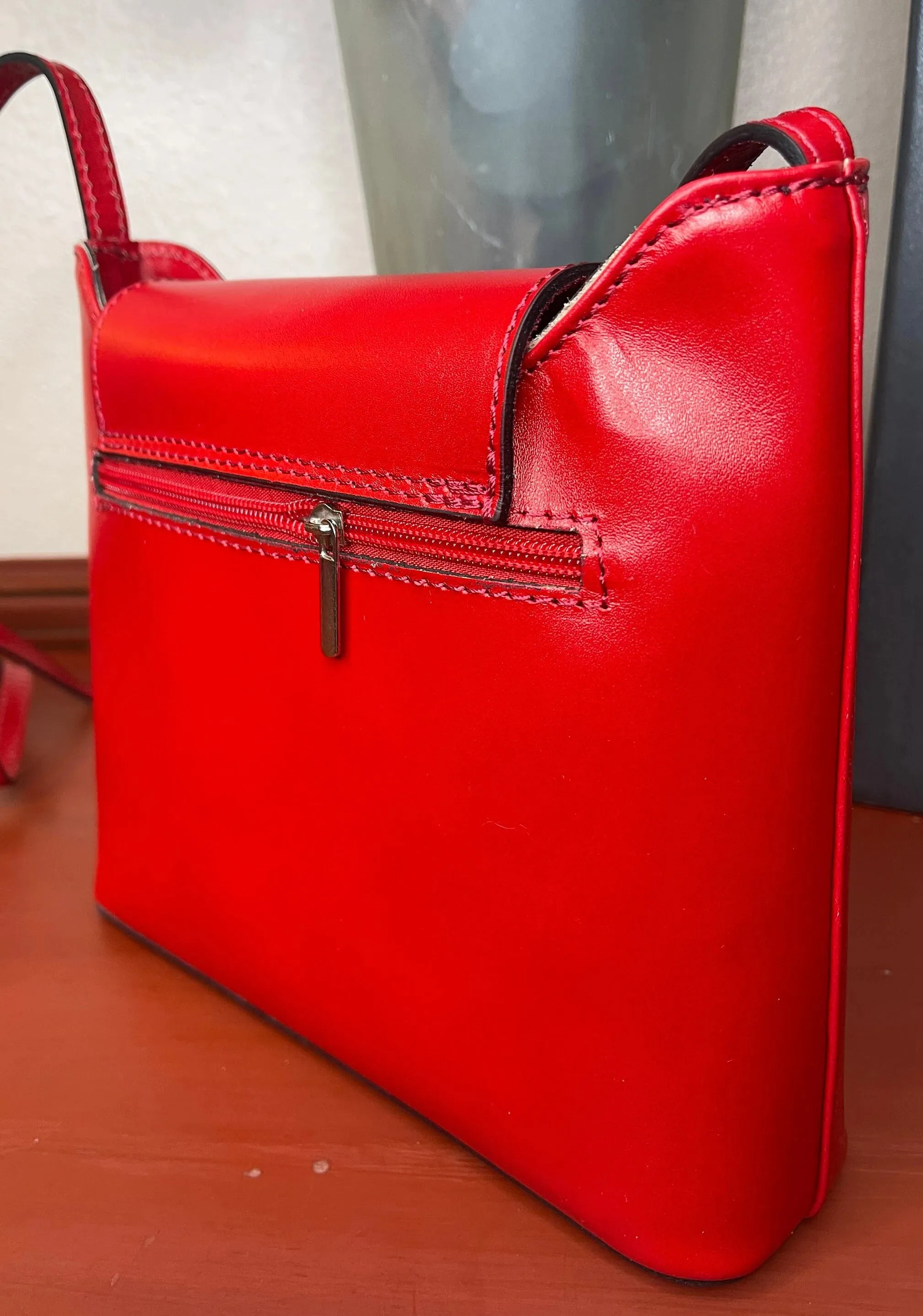 Italian Leather Shoulder Bag-Graziana