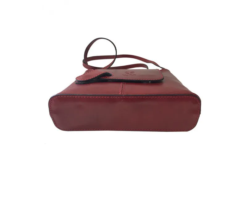 Italian Leather Shoulder Bag-Graziana