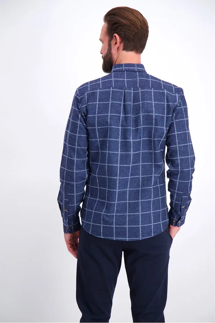 Jacks 2XL - 4XL - Ternet flannel skjorte regular fit