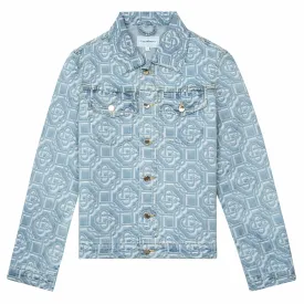 Jacquard Denim Jacket