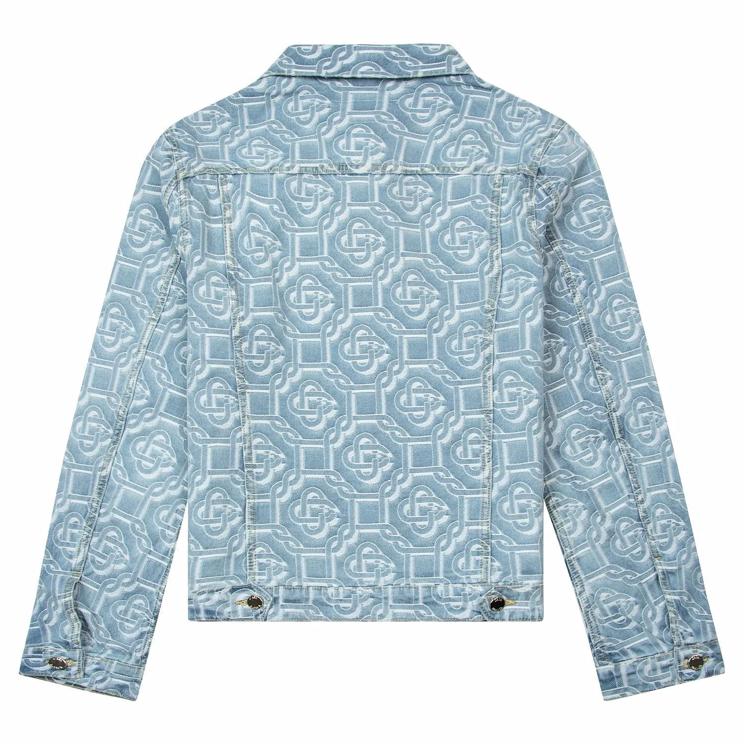 Jacquard Denim Jacket