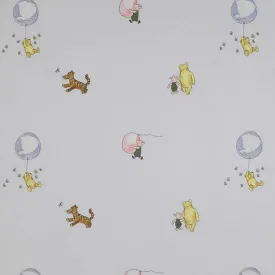 Jane Churchill Winnie the Pooh Embroidery Fabric - 5.1m Roll End