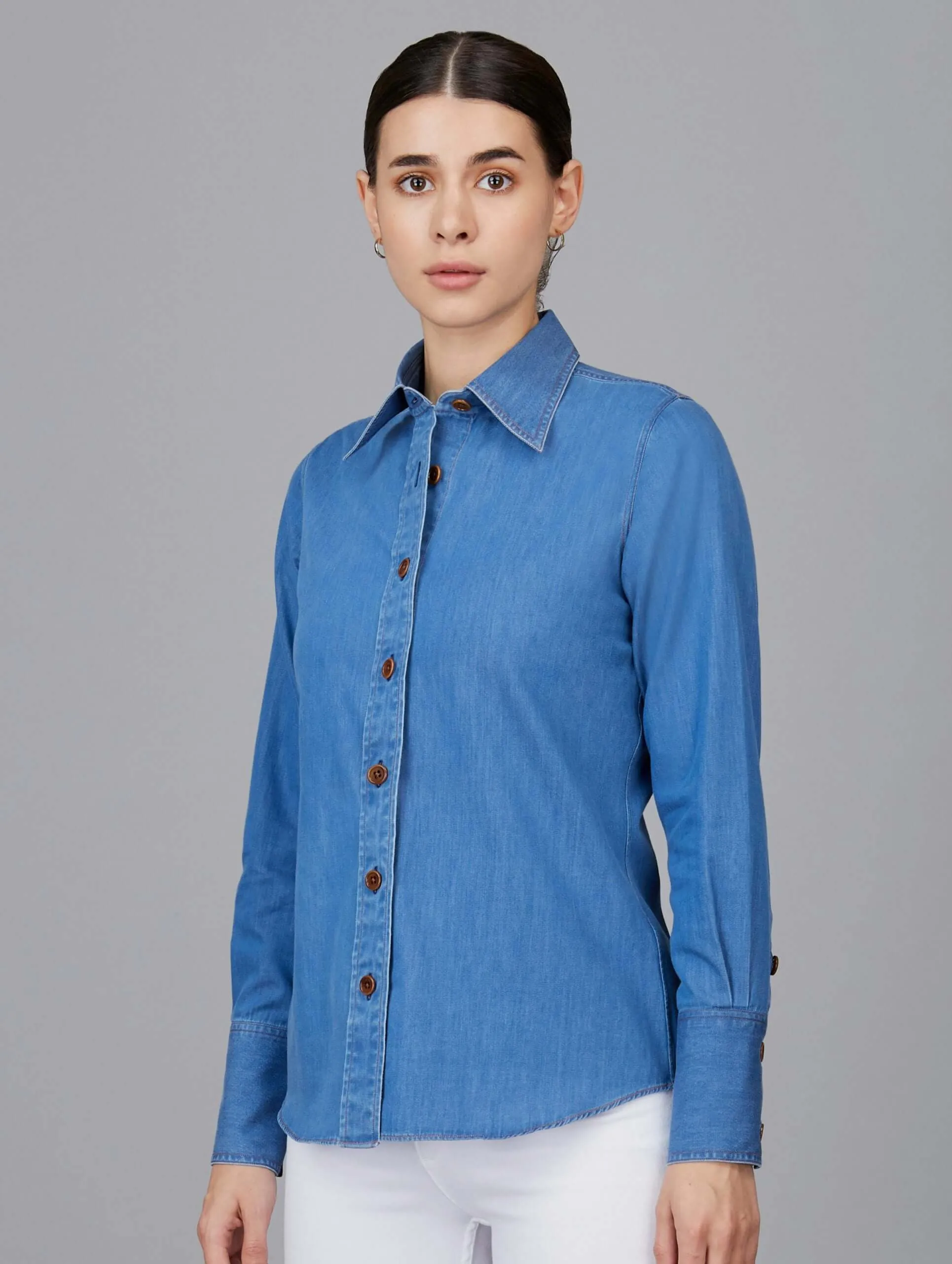 Japanese Denim Cowgirl Shirt