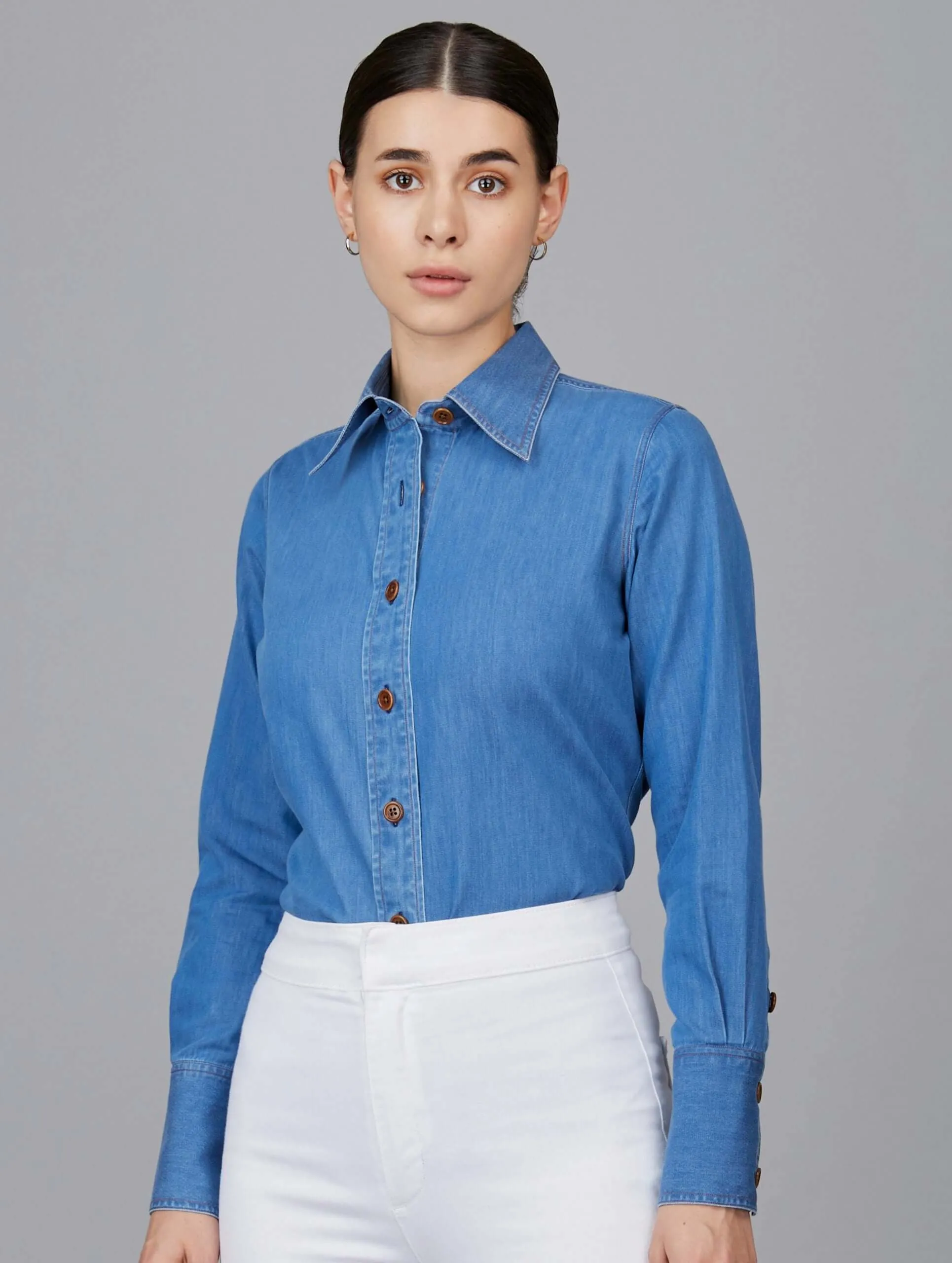 Japanese Denim Cowgirl Shirt