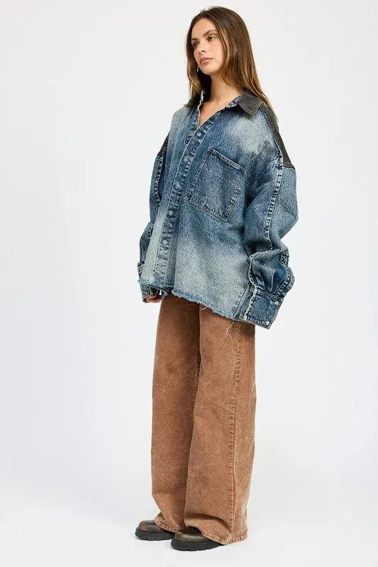 JAY OVERSIZED DENIM JACKET