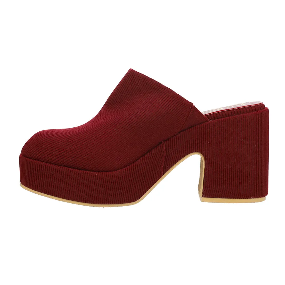 Jayde Platform Mule Clogs