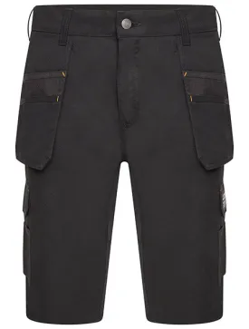 JCB Workwear Trade Hybrid Stretch Work Shorts with Holster Pockets