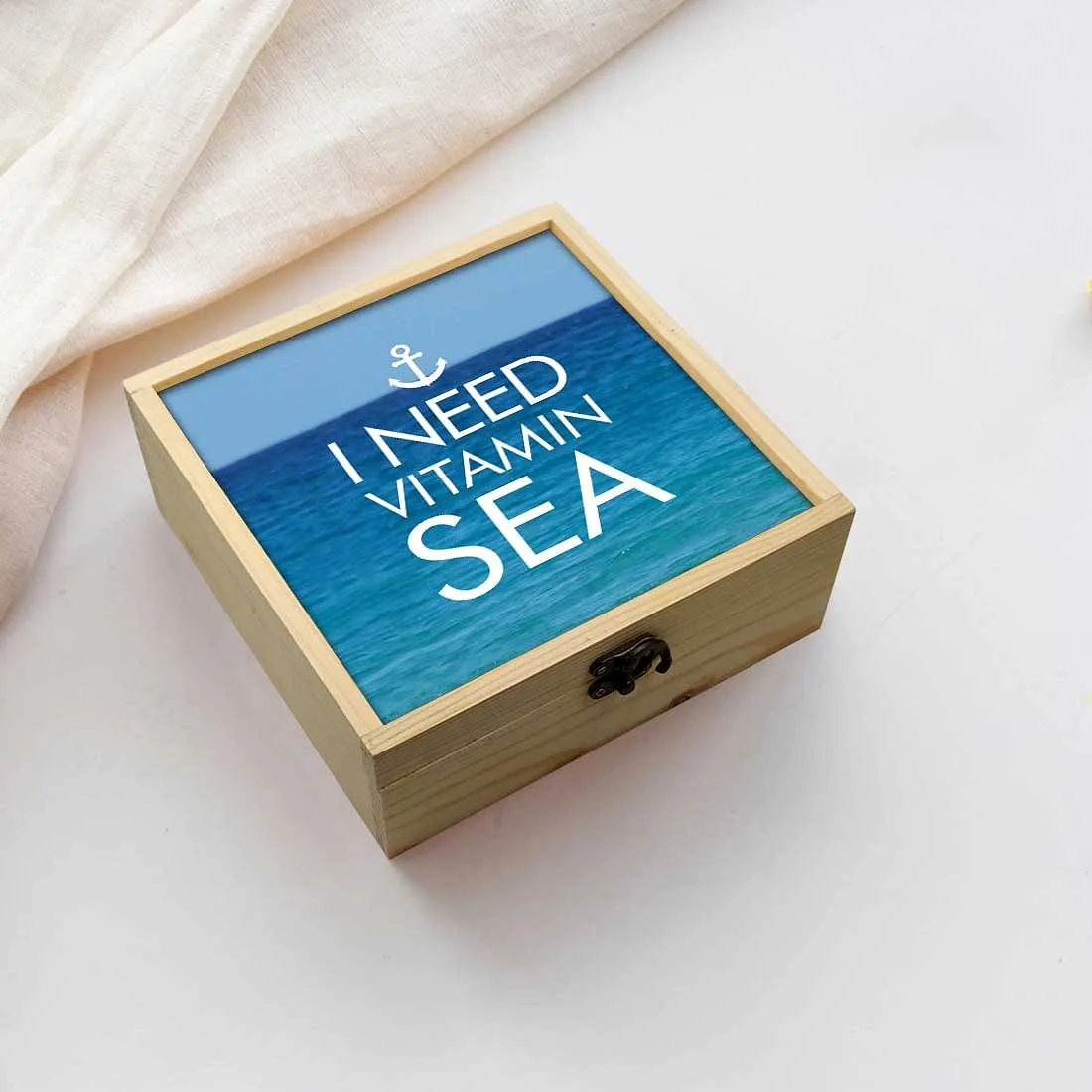 Jewellery Box Makepup Organizer -  I Need Vitamin Sea