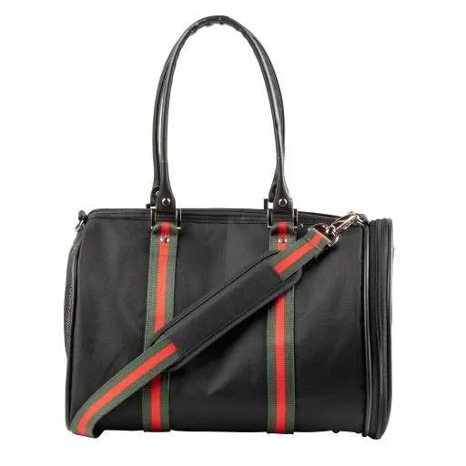 JL Duffel - Black with Stripe