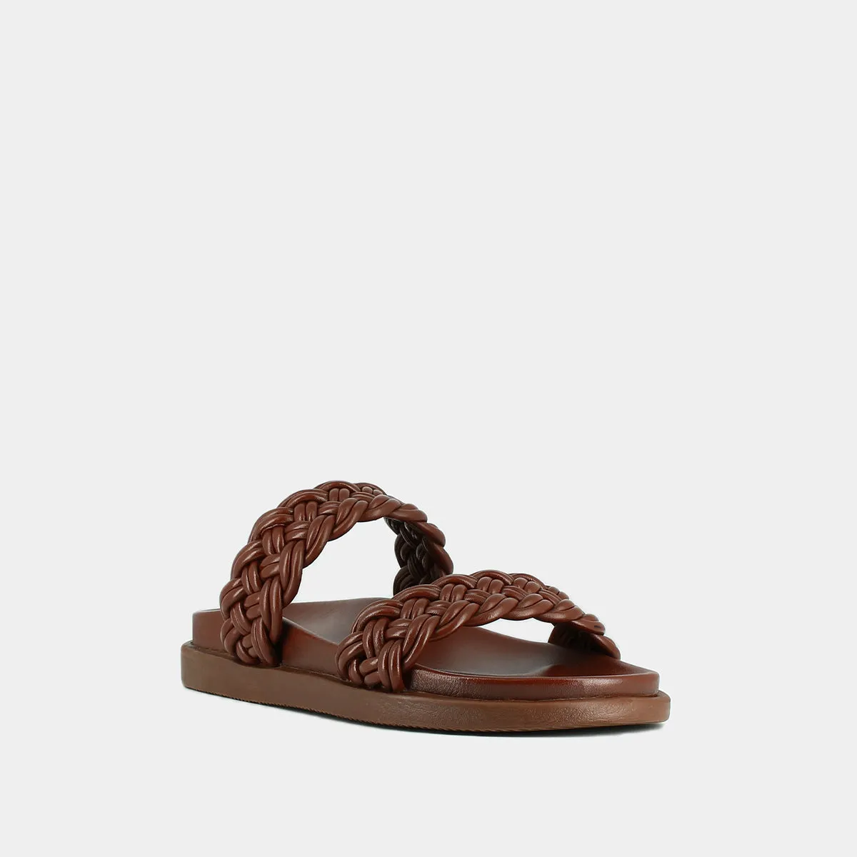 Jonak - Mules Walter Cuir  - Marron