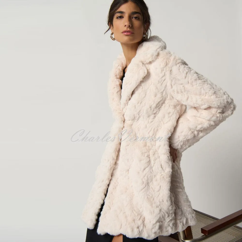 Joseph Ribkoff Faux Fur Coat - Style 233942