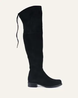 JOSIE OVER THE KNEE BOOTS BLACK