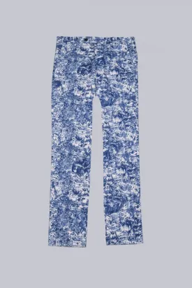 jungle toile pants navy