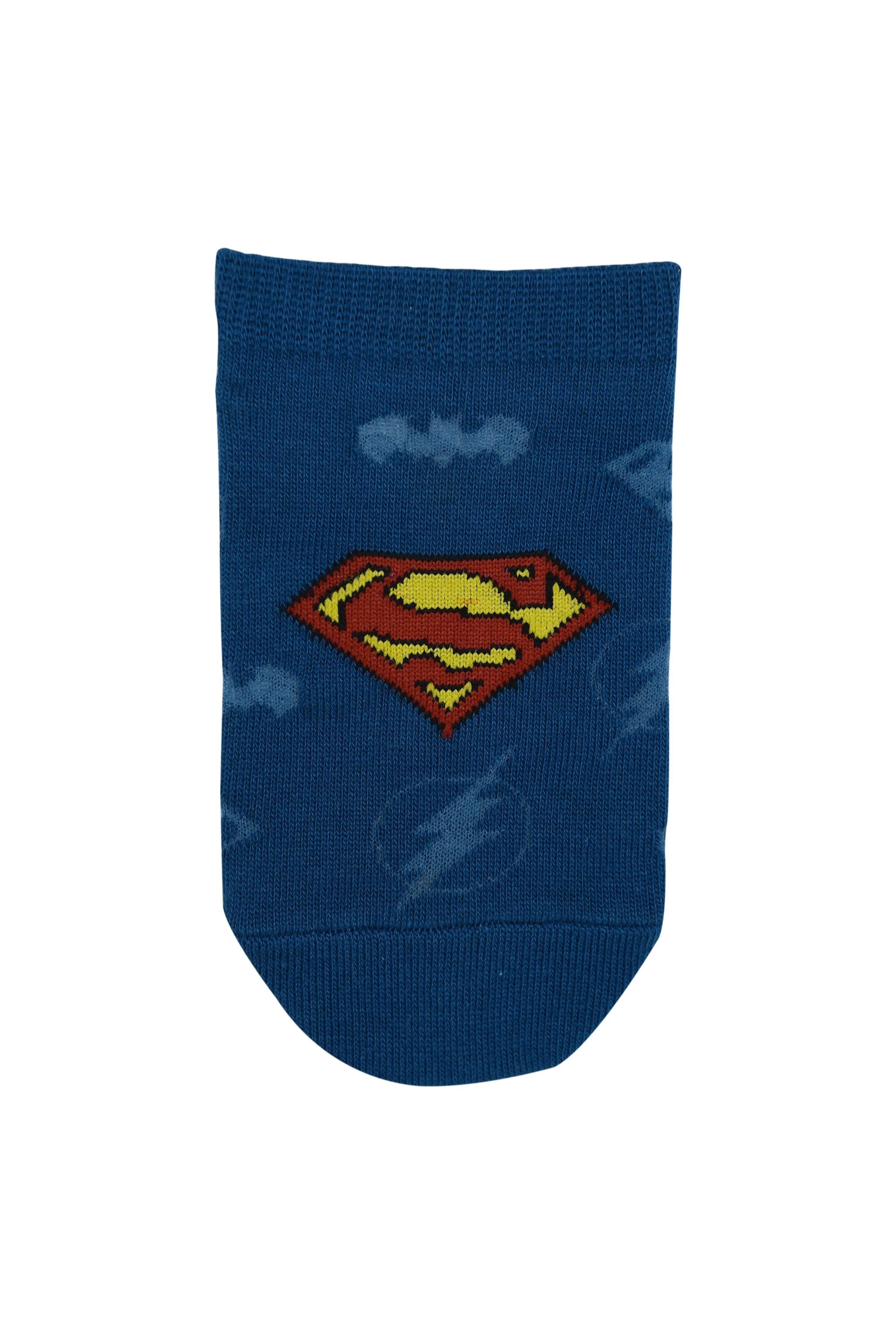 Justice League By Balenzia Low Cut Socks for Kids (Pack of 3 Pairs/1U)(2-3 YEARS)