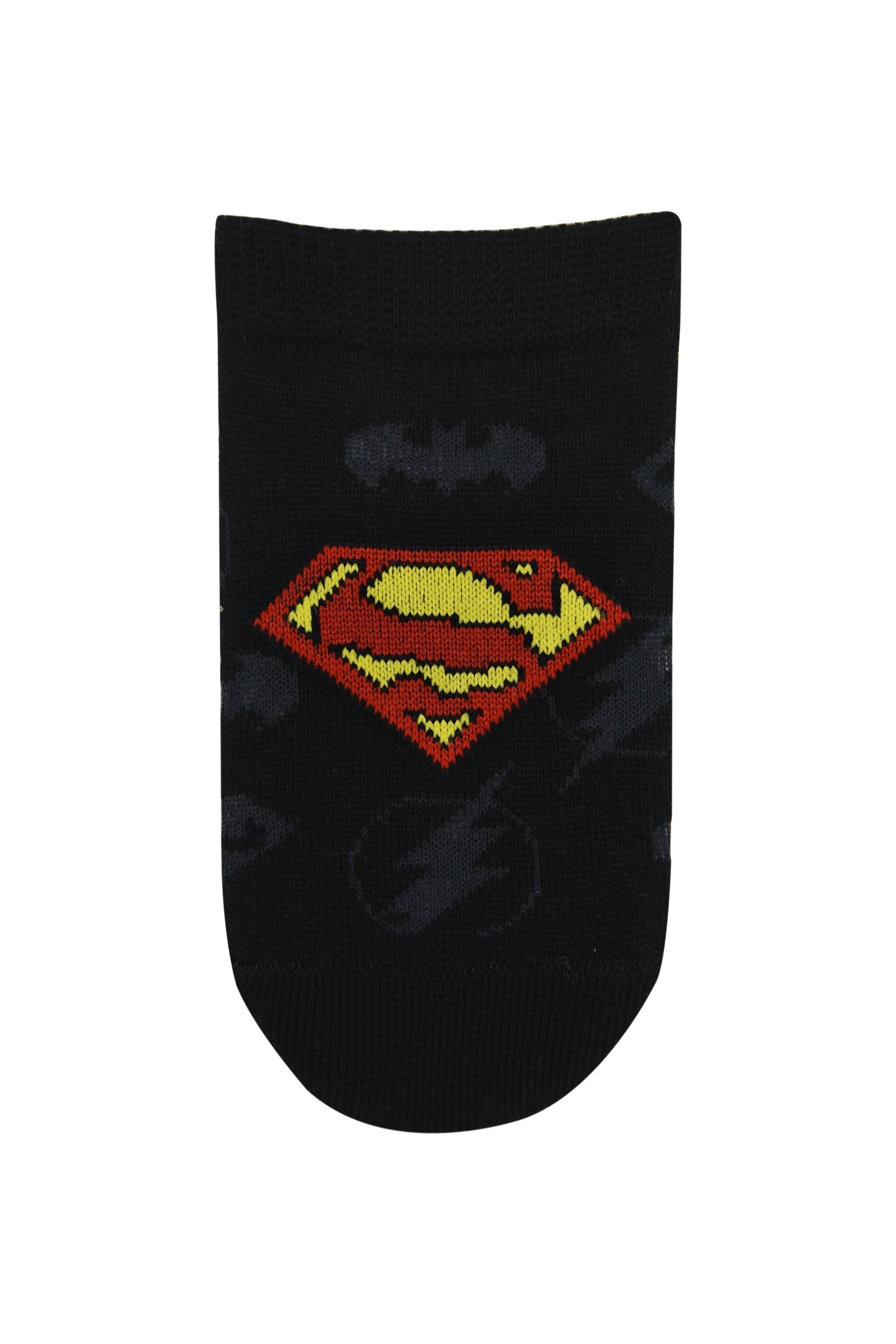 Justice League By Balenzia Low Cut Socks for Kids (Pack of 3 Pairs/1U)(2-3 YEARS)