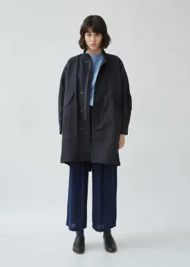 Kagozome Nylon Oxford Fishtail Coat