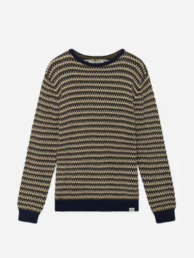 Kai Men's GOTS Organic Cotton Jumper | Mustard