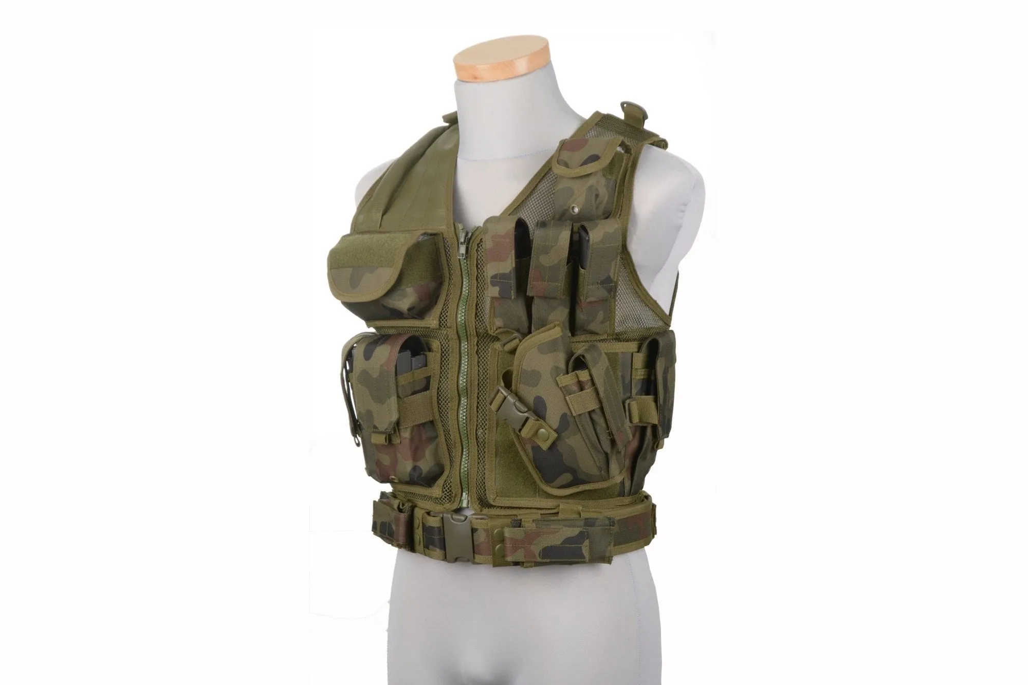 KAM-39 tactical vest - Woodland Panther