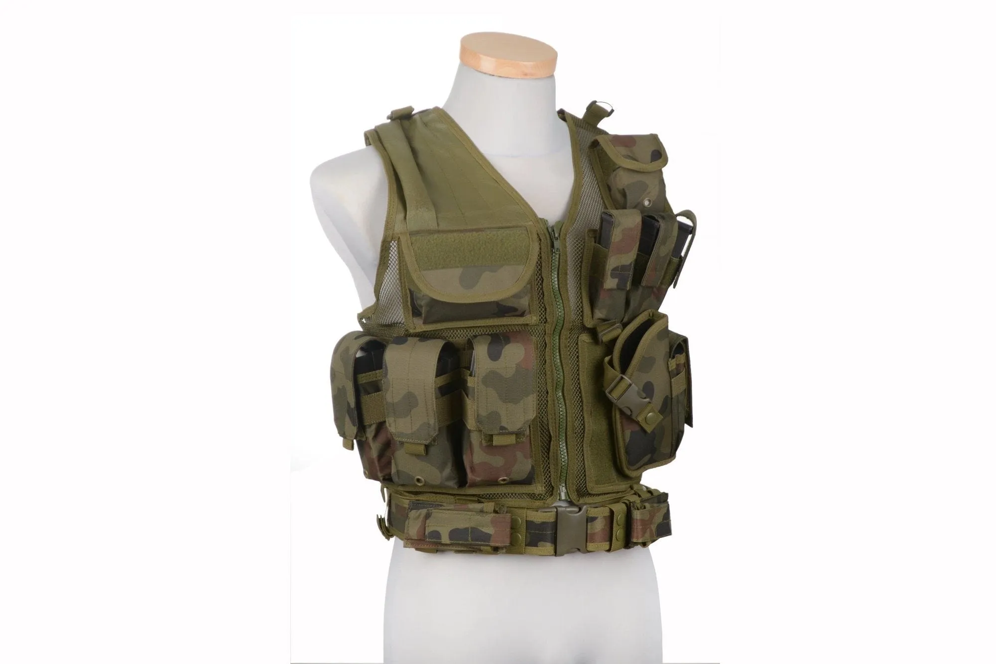 KAM-39 tactical vest - Woodland Panther