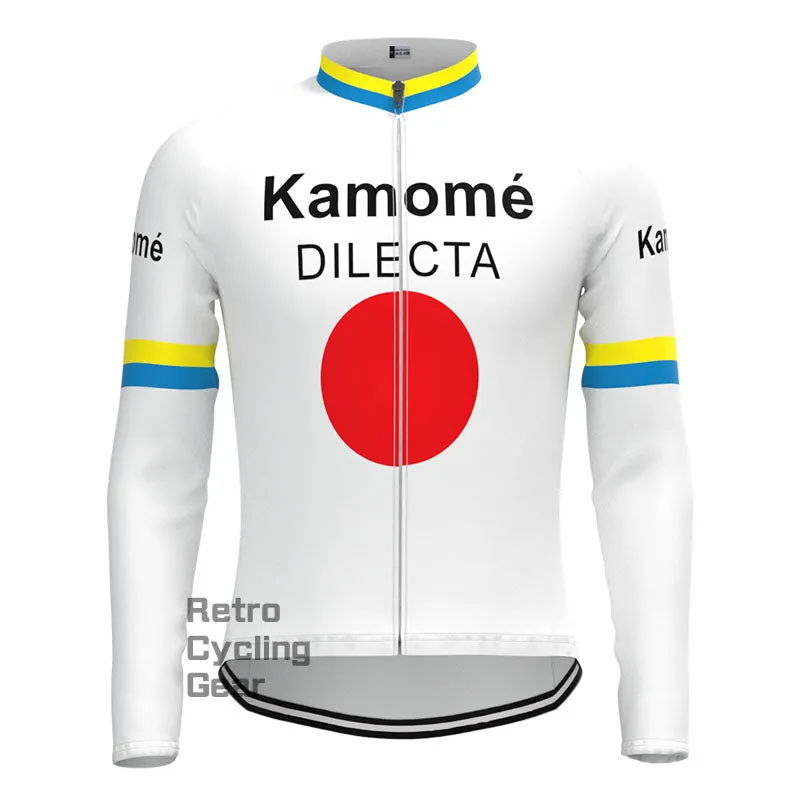 Kamome Retro Long Sleeve Cycling Kit