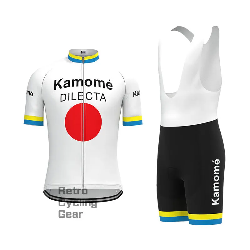 Kamome Retro Long Sleeve Cycling Kit