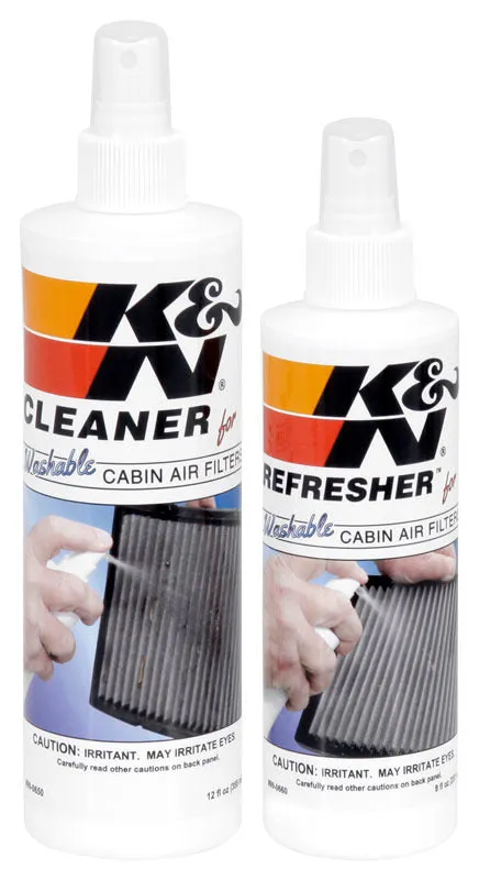 K&N Cabin Filter Cleaning Care Kit - 99-6000 (Pickup Only)