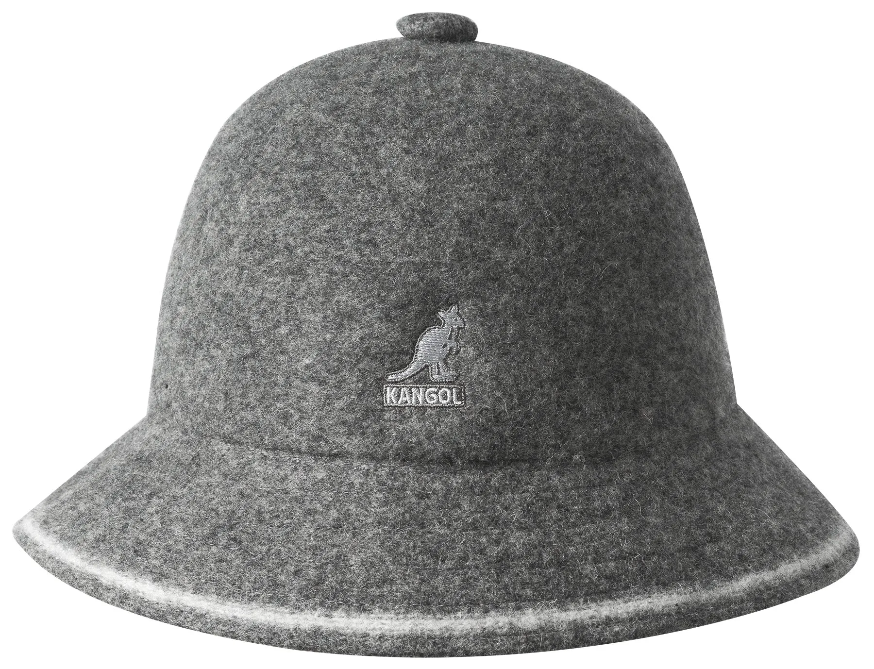 Kangol Stripe Casual Wool Bucket Hat