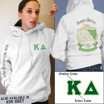 Kappa Delta Crest Hoodie - G185 - SUB