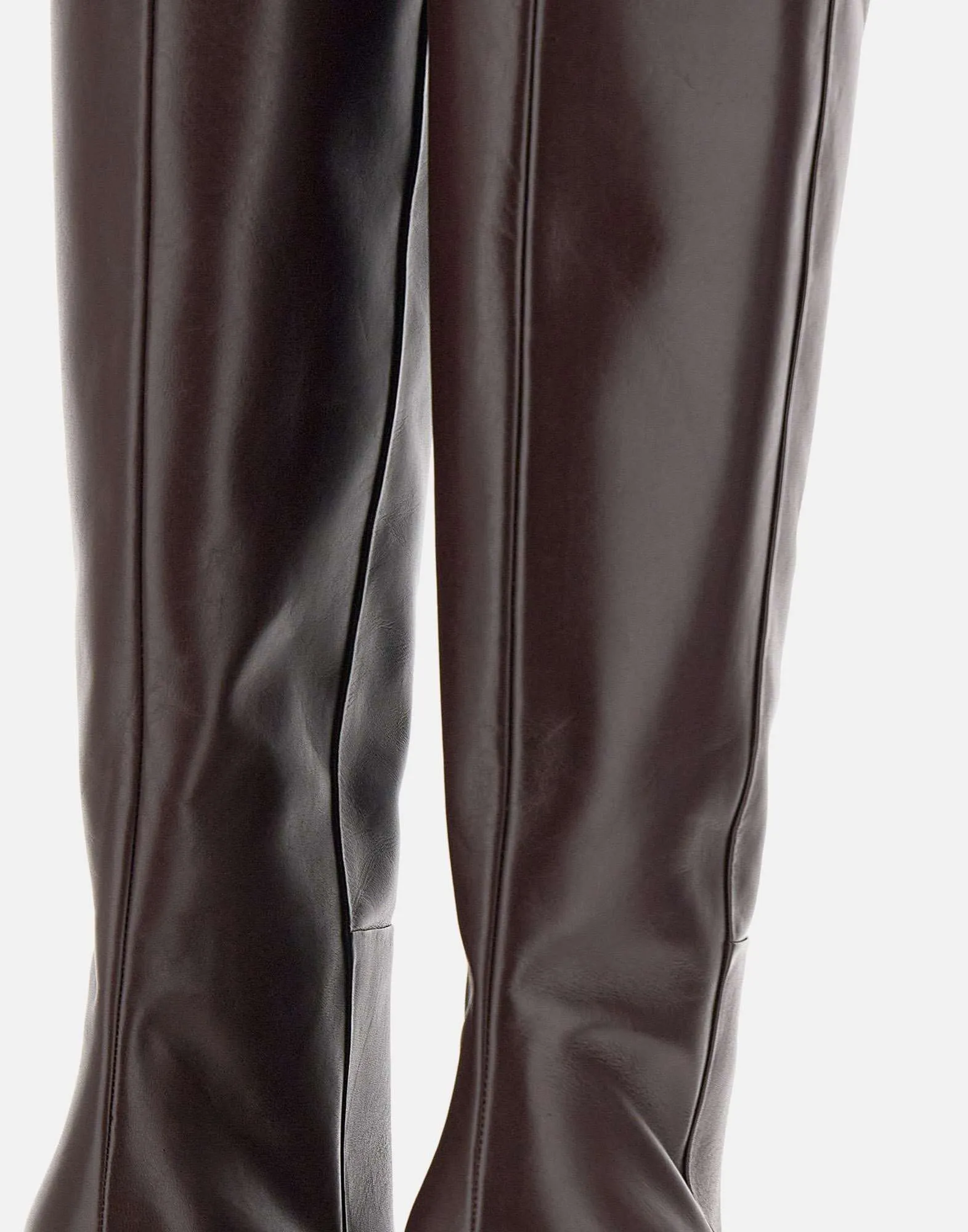 Karin Deep Burgundy High Heel Boots