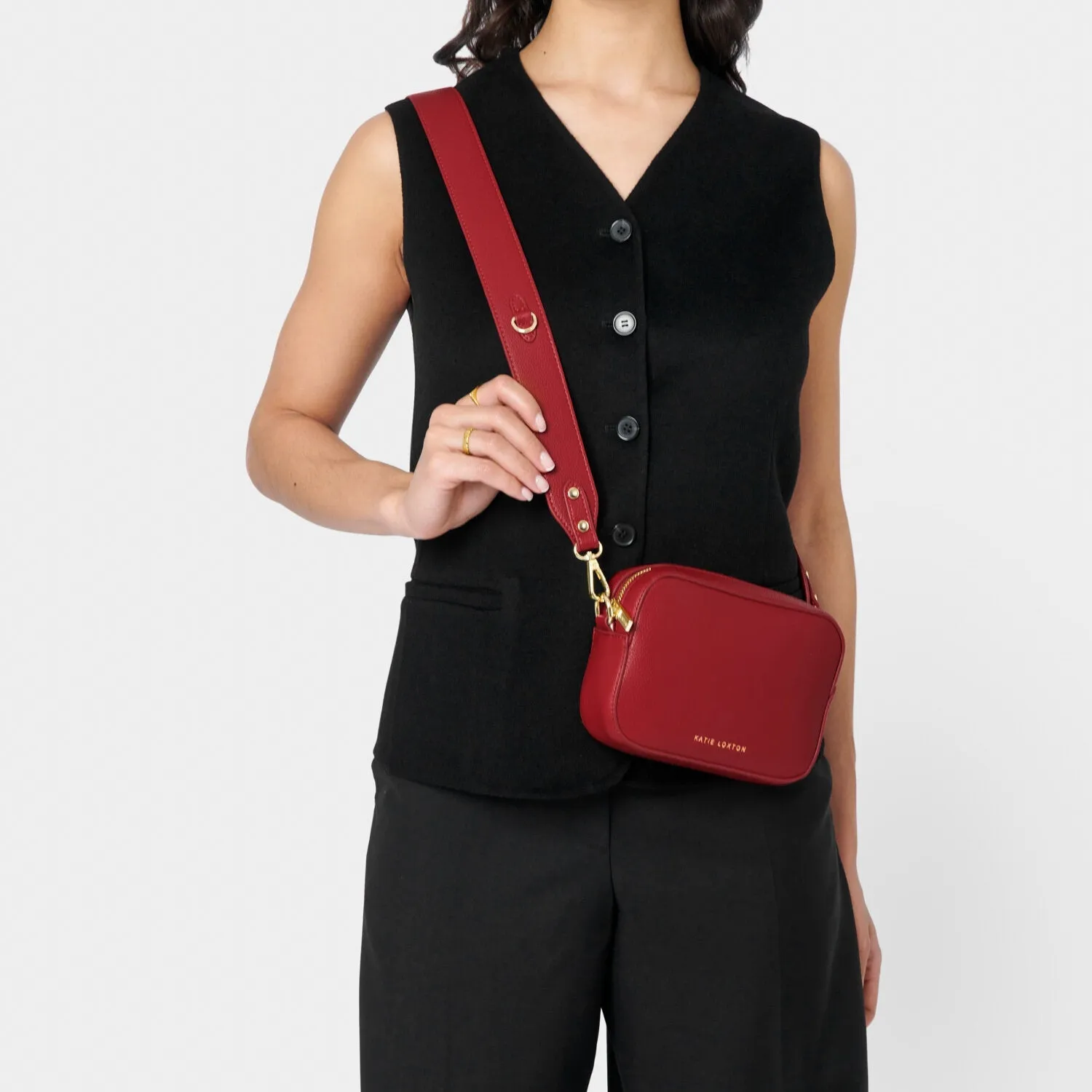 Katie Loxton Garnet Red Zana Mini Crossbody Bag KLB3674