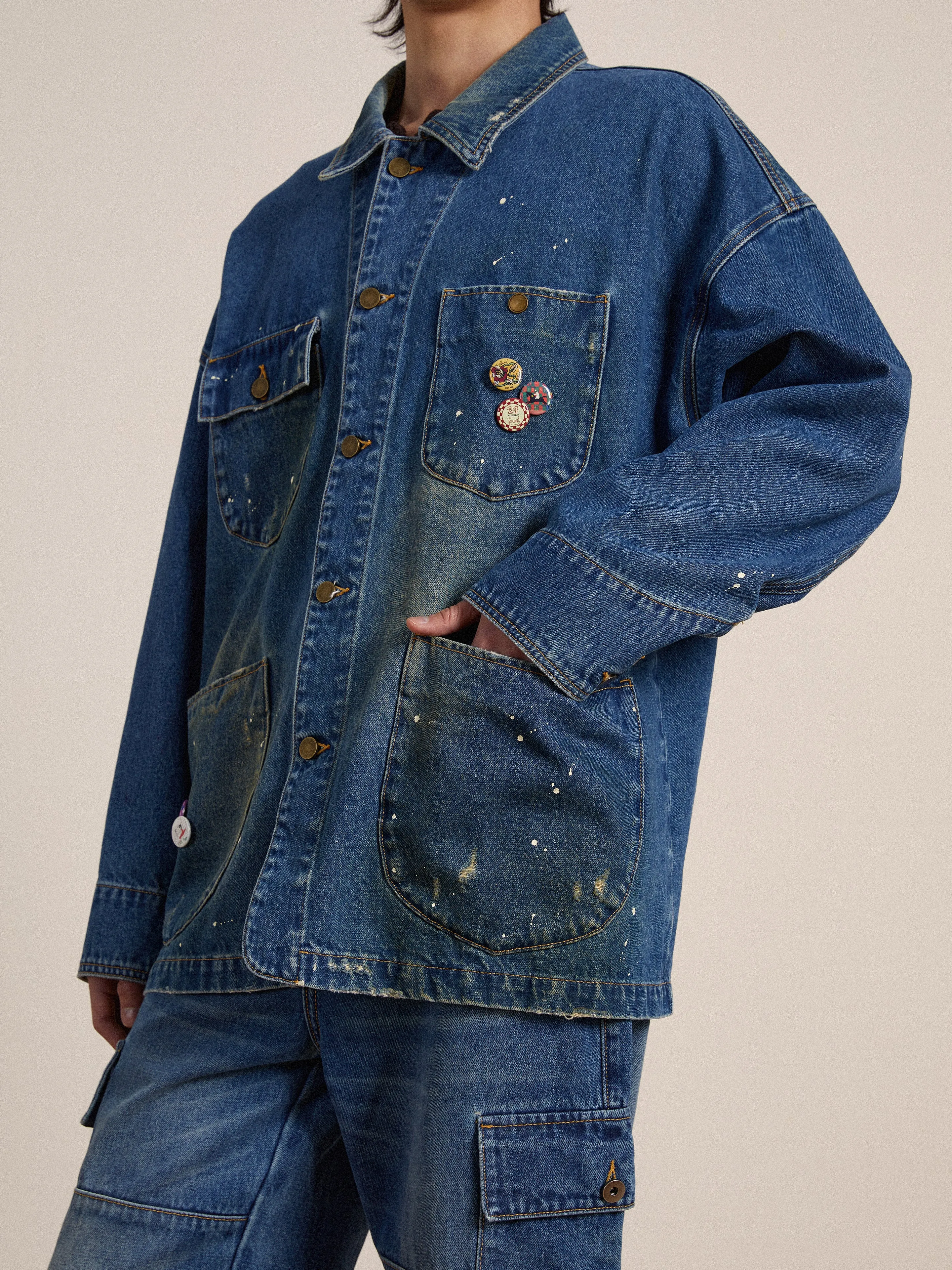 Kavir Denim Painter Jacket