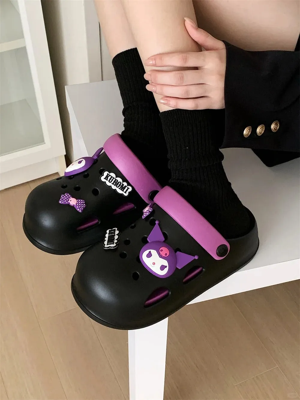 Kawaii Clogs Platform Shoes Sandal