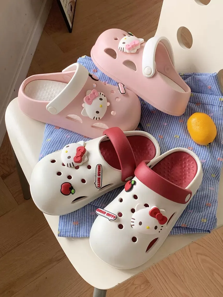 Kawaii Clogs Platform Shoes Sandal