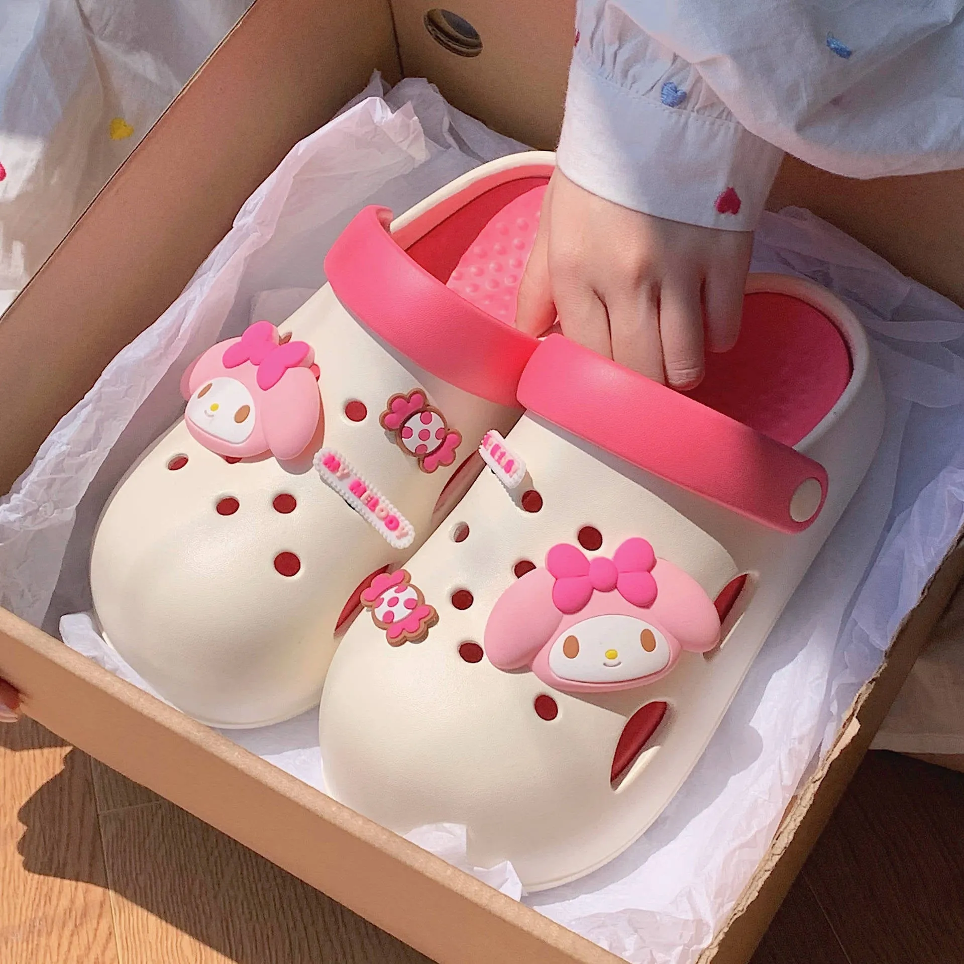 Kawaii Clogs Platform Shoes Sandal