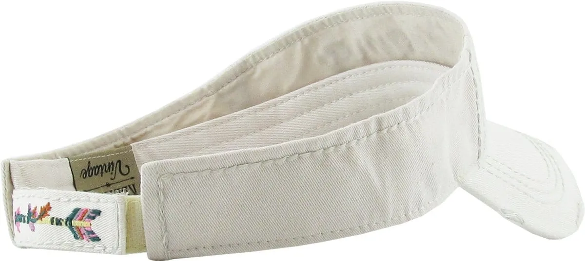 KBR129  MAMA BEAR Washed Vintage Sun Visor