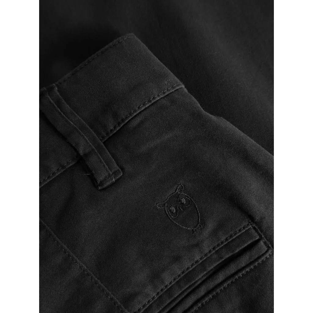 KCA 1070016 Luca slim twill chino pants 1300 black jet men